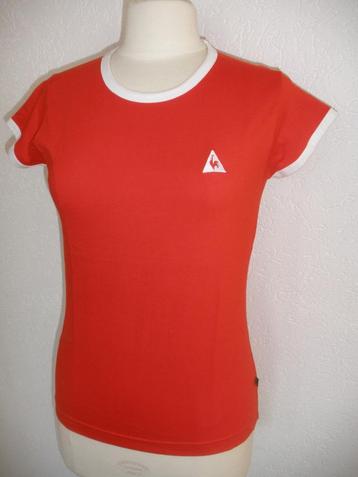 LE COQ SPORTIF t- shirt rood maat L - nieuw - beschikbaar voor biedingen