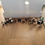 Schleich dieren: Panda, pinguïn, hond, lammetje, paarden, Ophalen of Verzenden, Zo goed als nieuw, Overige typen