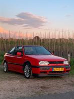 Volkswagen Golf 1.8 Cabriolet 55KW E2 1995 Rood, Voorwielaandrijving, Stof, 74 pk, Zwart