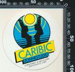 Sticker: Caribic Zonnestudio - Uden, Ophalen of Verzenden, Zo goed als nieuw, Bedrijf of Vereniging