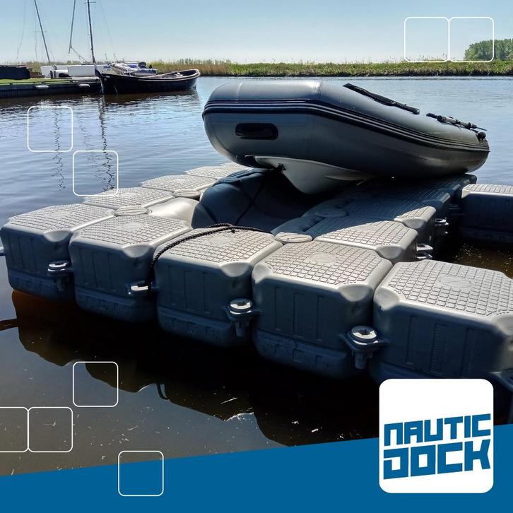 Bootlift 2,0 x 5,0 m | NauticDock | Ponton Opvaardock | Vlot, Watersport en Boten, Accessoires en Onderhoud, Nieuw, Overige typen