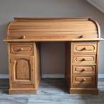 Bureau met rolluik vintage, Huis en Inrichting, Bureaus, Ophalen, Gebruikt, Bureau