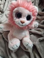 Dinotoys paws roze leeuw meisje jungle dieren glitter ogen, Kinderen en Baby's, Speelgoed | Knuffels en Pluche, Ophalen of Verzenden