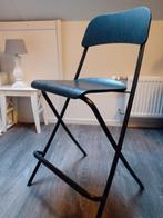 Ikea barkruk franklin, Huis en Inrichting, Stoelen, Ophalen, Gebruikt, Zwart, Eén