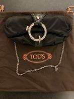 Clutch, Sieraden, Tassen en Uiterlijk, Tassen | Damestassen, Ophalen, Zo goed als nieuw, Zwart, Avondtasje