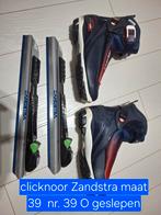 Clicknoor Zandstra maat 39 klapschaats, Zandstra, Ophalen of Verzenden, Zo goed als nieuw, Noren