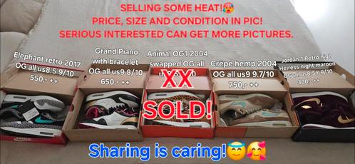 Nike air max 1 en Jordan GRAILS/HEAT!, Kleding | Heren, Schoenen, Zo goed als nieuw, Overige kleuren, Ophalen of Verzenden