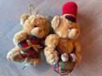 Set van 2 leuke teddybeertjes voor in de kerstboom, Ophalen of Verzenden, Zo goed als nieuw