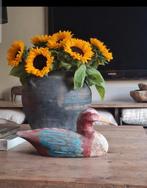 Vintage Houten lokeend, Ophalen of Verzenden