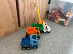 Duplo Auto's - Vuilniswagen, Takelwagen, Dierentuinwagen, Ophalen of Verzenden, Gebruikt, Jongen of Meisje