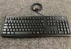Logitech K120 QWERTY computer toetsenbord USB aansluiting, Gebruikt, Logitech, Ophalen of Verzenden, Qwerty
