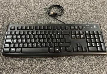 Logitech K120 QWERTY computer toetsenbord USB aansluiting beschikbaar voor biedingen