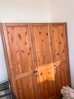 Grenen kast, Huis en Inrichting, Kasten | Kledingkasten, Ophalen, 100 tot 150 cm, Met hangruimte, Zo goed als nieuw