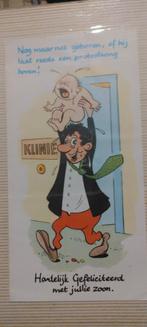 Gefeliciteerd met jullie zoon! - Humoristische Geboortekaart, Antiek en Kunst, Ophalen of Verzenden