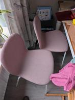 2 Ikea Karlpetter Eetkamerstoelen - Zachtroze, Ophalen, Twee, Overige kleuren, Zo goed als nieuw