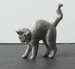 Franklin Mint Curio Cabinet Cats 1986 Colonial pewter beeld, Verzamelen, Beelden en Beeldjes, Ophalen of Verzenden, Zo goed als nieuw