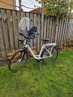 Mamafiets met kinderzitje, Ophalen, Sparta, Gebruikt, Windscherm