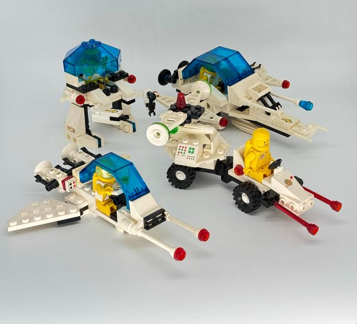 Lego Space sets 6848, 6849, 6830, 6876, Kinderen en Baby's, Speelgoed | Duplo en Lego, Gebruikt, Lego, Complete set, Ophalen of Verzenden