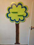 Houten boom wanddecoratie met plankjes, Ophalen, Zo goed als nieuw, Wanddecoratie