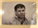 Metalen Wandbord 30x20 - El Chapo “guzman” Decoratie, Ophalen of Verzenden, Nieuw