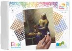 Pixelhobby Create it yourself kit Het melkmeisje van Vermeer, Materiaal, ., Nieuw, Ophalen of Verzenden