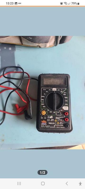 Multimeter TMMH-930 - Gebruikt beschikbaar voor biedingen
