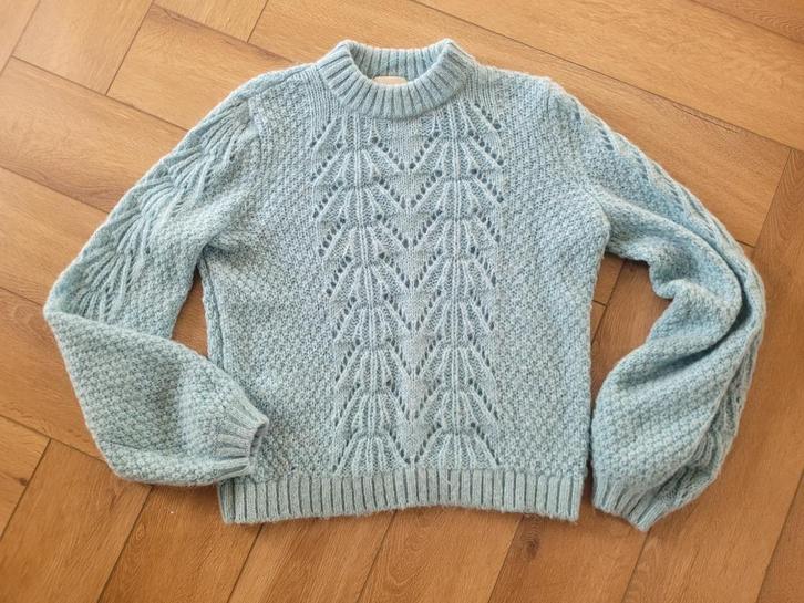 Prachtige trui van Second Female, maat M, Kleding | Dames, Truien en Vesten, Zo goed als nieuw, Maat 38/40 (M), Blauw, Ophalen of Verzenden