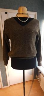 Zuss Trui - Olijfgroen Alpacawol, Maat 38/40 (M), Ophalen of Verzenden, Zo goed als nieuw, Zuss