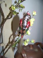 antieke Ajeko kerstbal/deco vogel/papegaai/parkiet zeldzaam, Diversen, Kerst, Ophalen of Verzenden