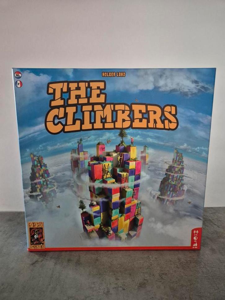 The Climbers - Beklim de top!, Hobby en Vrije tijd, Gezelschapsspellen | Bordspellen, Zo goed als nieuw, Een of twee spelers, Drie of vier spelers