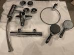 Complete set Grohe kranen - thermostaatkraan + 2 mengkranen, Doe-het-zelf en Verbouw, Sanitair, Ophalen, Gebruikt, Chroom, Kraan