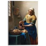 Vermeer - Het Melkmeisje - 118x77 cm, Ophalen of Verzenden