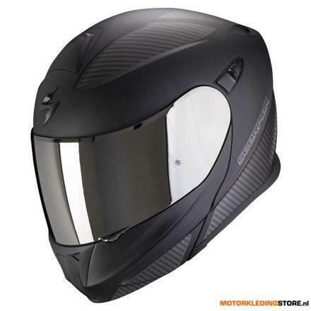 Scorpion EXO-920 FLUX, Mat Zwart-Zilver, Motoren, Kleding | Motorhelmen, Nieuw met kaartje, Ophalen of Verzenden