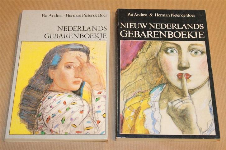 Nederlands Gebarenboekje — Deel 1 & 2, Boeken, Literatuur, Gelezen, Ophalen of Verzenden