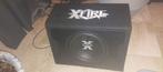 Xfire Subwoofer (open kast) + JVC Mono Versterker 800W, Auto diversen, Autospeakers, Ophalen of Verzenden, Zo goed als nieuw