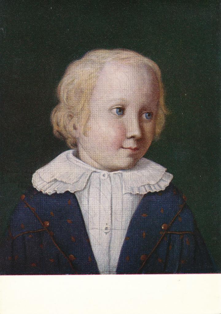 Mooie kunstkaart van Georg Ph. Schmitt-1808 1873, Verzamelen, Ansichtkaarten | Themakaarten, Ongelopen, 1940 tot 1960, Sterren en Beroemdheden