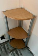 Stevig hoek kastje met 3 planken, Ophalen of Verzenden, Gebruikt