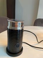 Nespresso Melkschuimer Aeroccino Zwart - Nieuwstaat, Ophalen of Verzenden, Zo goed als nieuw, Elektrische melkopschuimer