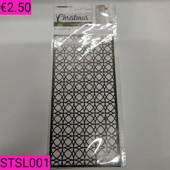 Stencils Studiolight, Hobby en Vrije tijd, Scrapbooking, Zo goed als nieuw, Frame of Mal, Ophalen of Verzenden