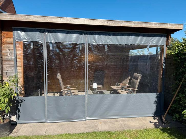 Te koop raamzeilen voor veranda of overkapping, Tuin en Terras, Overkappingen, Veranda, Ophalen