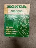 Honda CB 650 service manual shop werkplaats handboek, Motoren, Handleidingen en Instructieboekjes