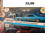 1:24 Jada tekenfilm Looney Tunes 1970 Plymouth Road Runner, Ophalen of Verzenden, Nieuw, Overige merken