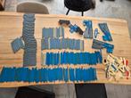 Oude Blauwe Lego Treinbaan Onderdelen, Ophalen of Verzenden, Gebruikt, Losse stenen, Lego