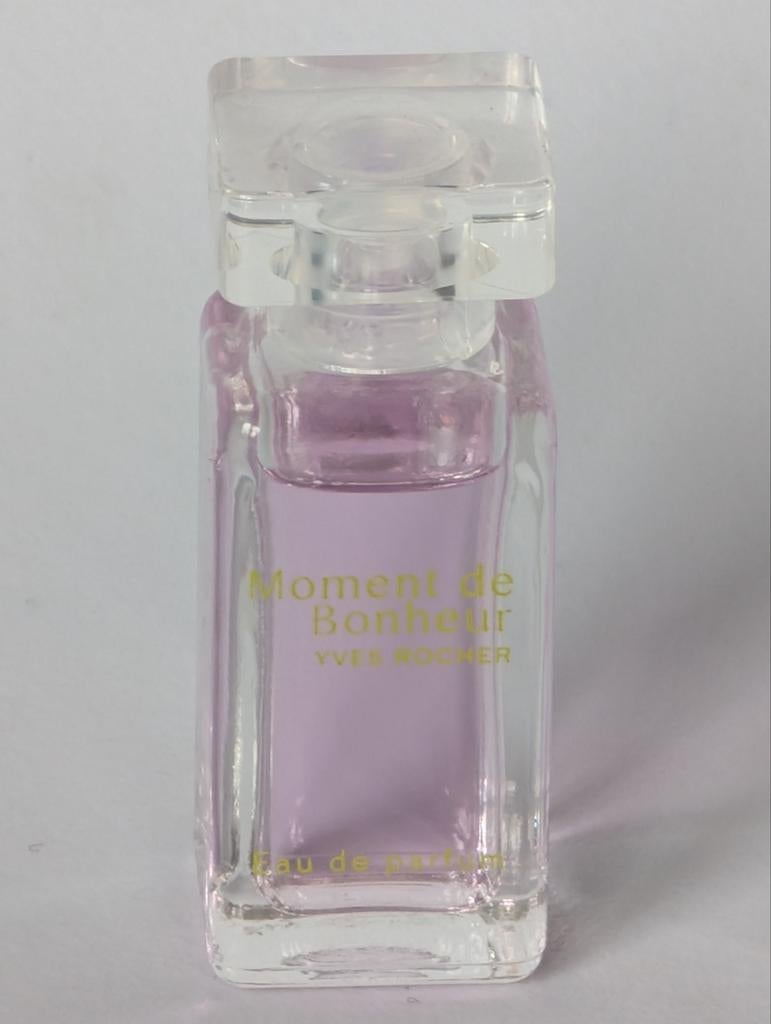 Yves Rocher Moment de Bonheur Miniatuur Eau de Parfum, Ophalen of Verzenden, Zo goed als nieuw, Miniatuur