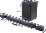 JBL BAR 9.1 TRUE WIRELESS SURROUND SOUNDBAR WITH DOLBY ATMOS, Audio, Tv en Foto, Home Cinema-sets, Soundbar, Zo goed als nieuw