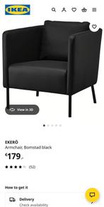 Ikea EKERÖ faux Leer 4 stuks, Huis en Inrichting, Fauteuils, Ophalen, Minder dan 75 cm, Nieuw, Leer