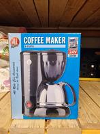 24V Koffiezetapparaat voor Vrachtwagen/Auto - Nieuw!, Afneembaar waterreservoir, Gemalen koffie, Ophalen of Verzenden, 2 tot 4 kopjes