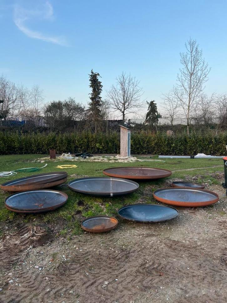 Vuurschaal , vuurschalen , giertank bodem tank bodem, Tuin en Terras, Vuurschalen, Nieuw, Ophalen