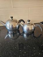 Tweedelig theepot in goede staat, Ophalen