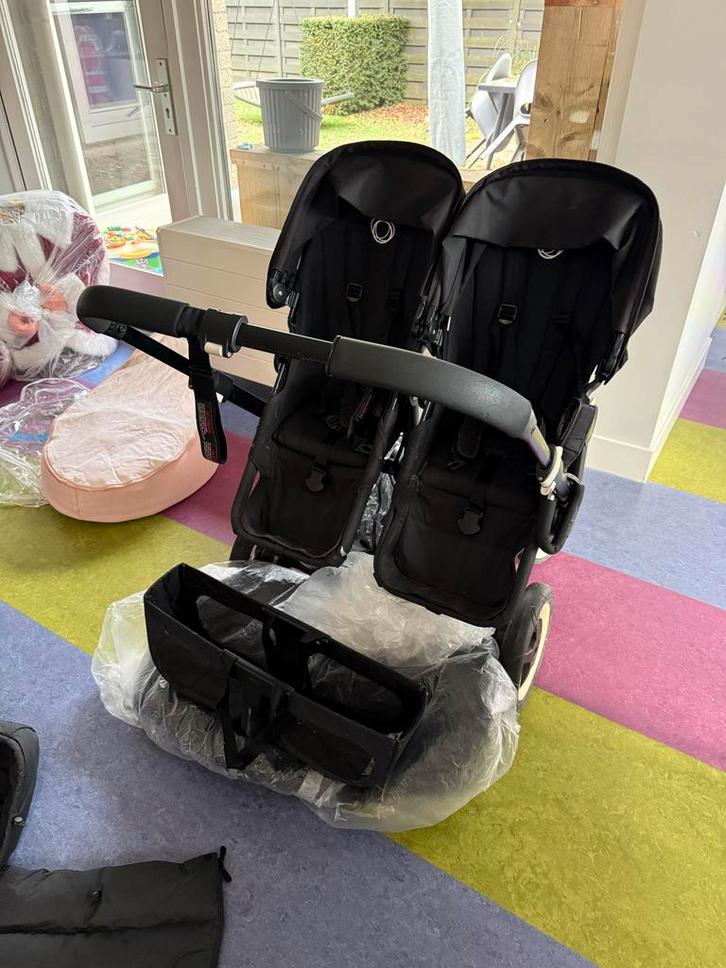 Bugaboo Duo Wagen - Complete Set!, Kinderen en Baby's, Kinderwagens en Combinaties, Zo goed als nieuw, Kinderwagen, Bugaboo, Duowagen